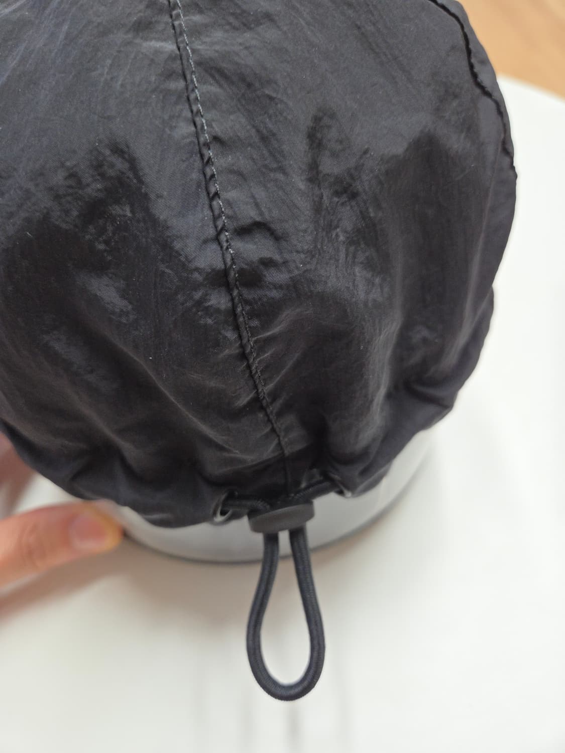 [매장판] 스톤아일랜드 나일론 볼캡 블랙 L 상품이미지3