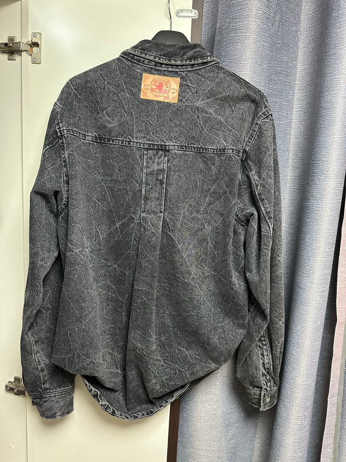 Stu 데님 셔츠 자켓 L 상품이미지3
