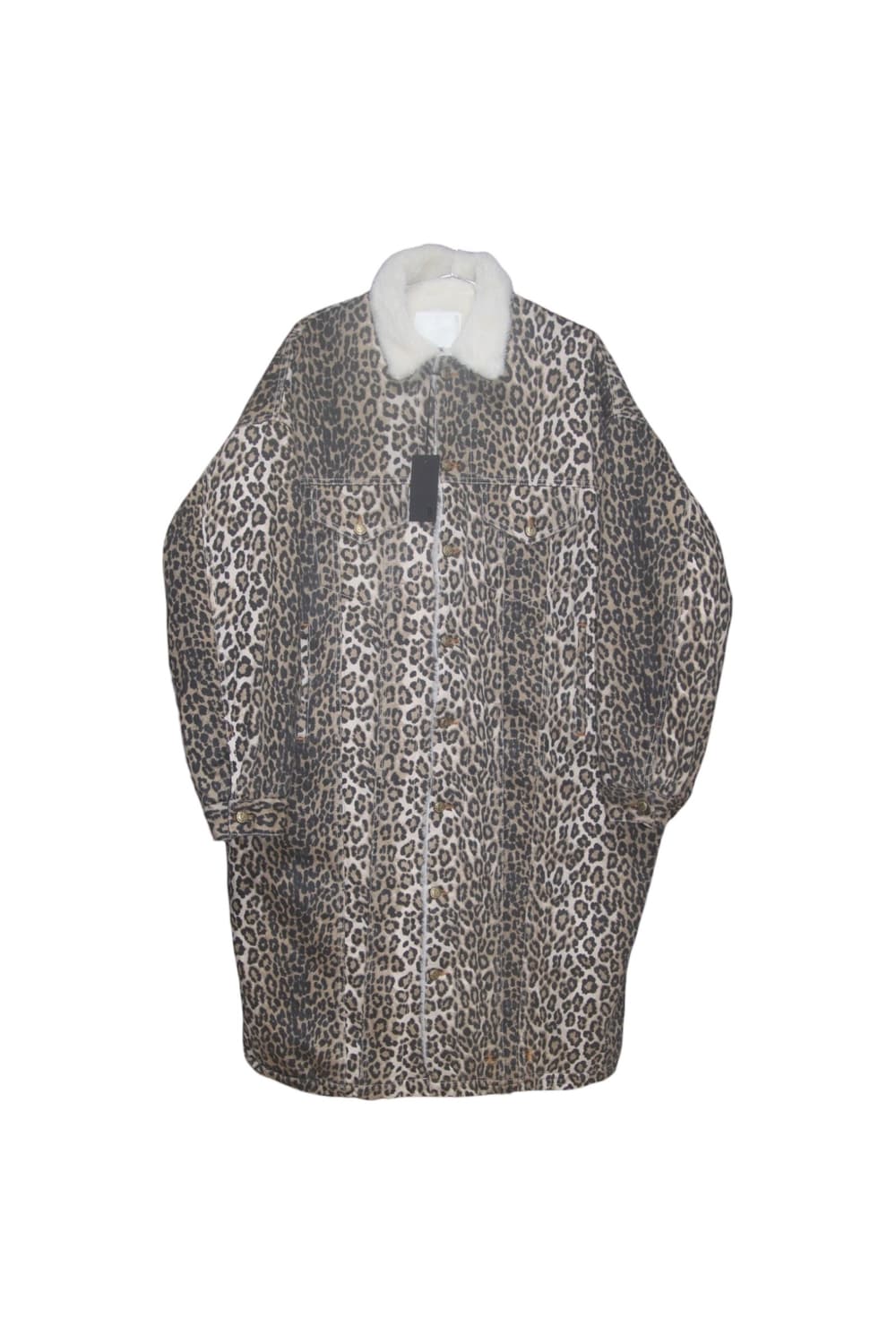 R13 알썰틴 21FW 레오파드 퍼 코트 상품이미지3