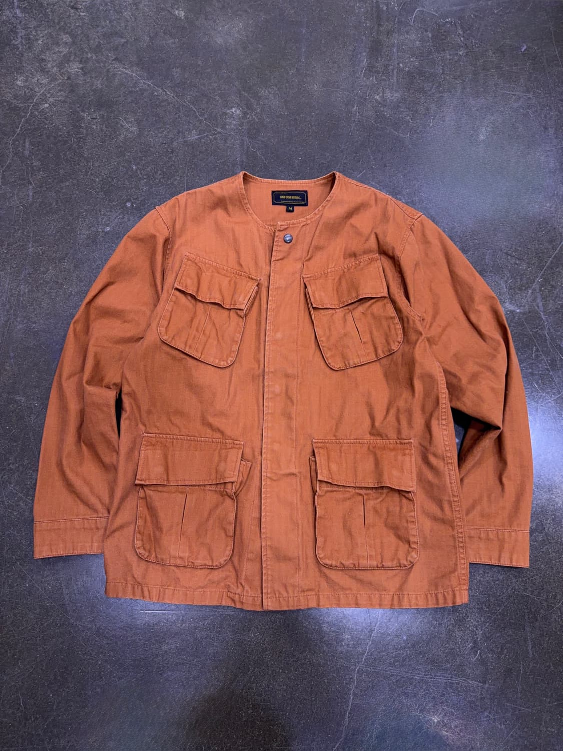 유니폼브릿지 정글 퍼티그 자켓 오렌지 M 상품이미지3