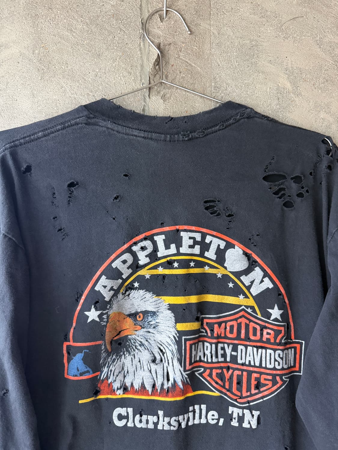 HARLEY DAVIDSON FLAME LONG SLEEVE T-SHIR 상품이미지4