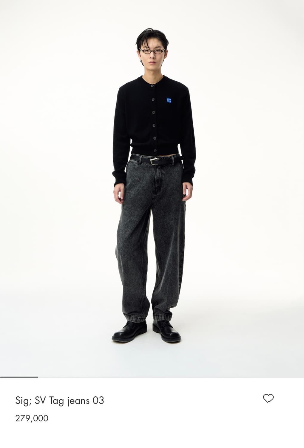 아더에러 시그니피컨트 Tag 03 jeans XL 상품이미지1