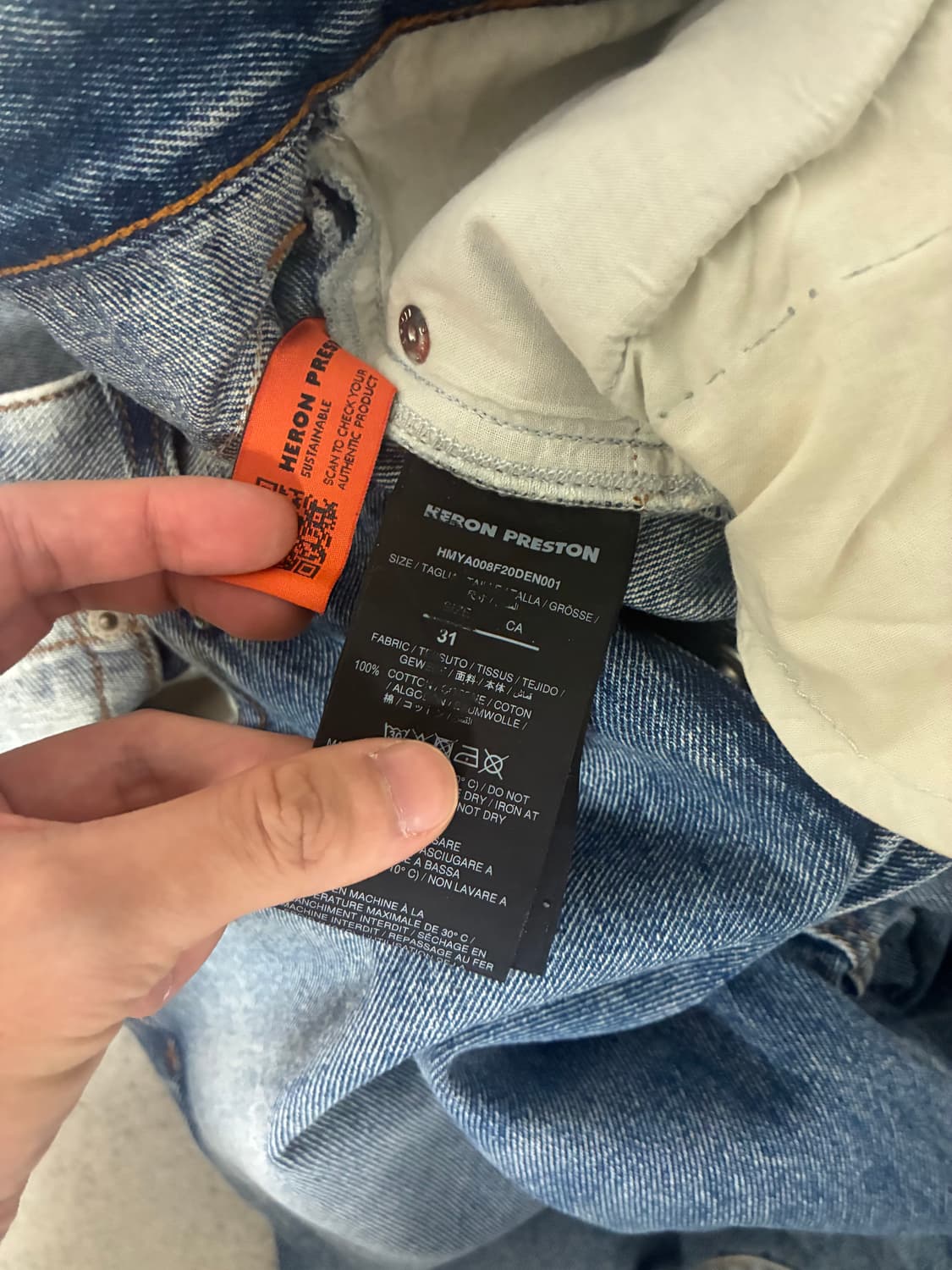 [31] 헤론프레스톤 청바지 상품이미지2