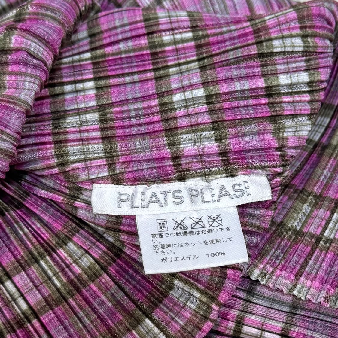 Check Pleated Pullover Sleeveless Shirt 상품이미지5