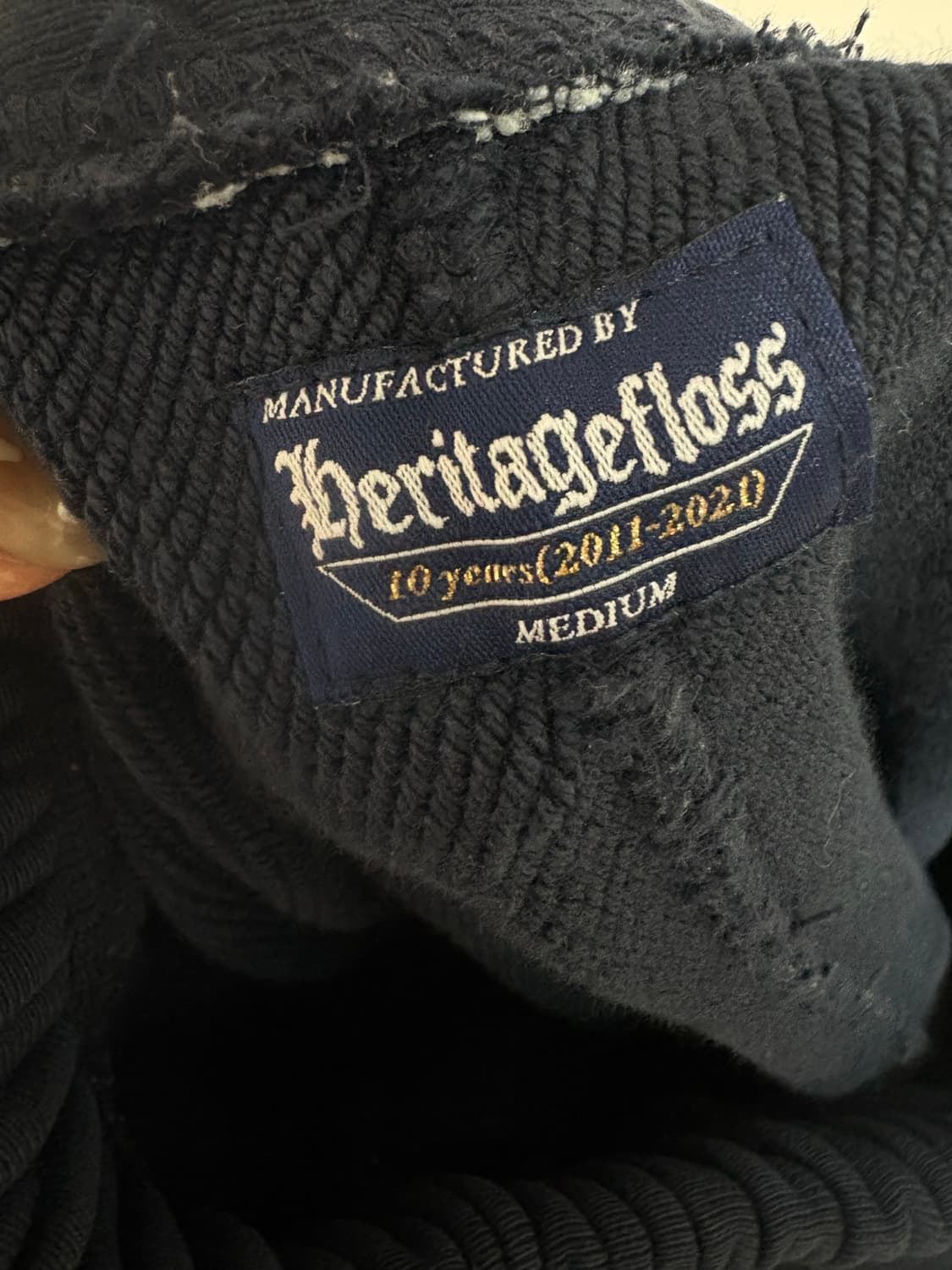 헤리티지플로스 조거 스웻팬츠 M 네이비 상품이미지2