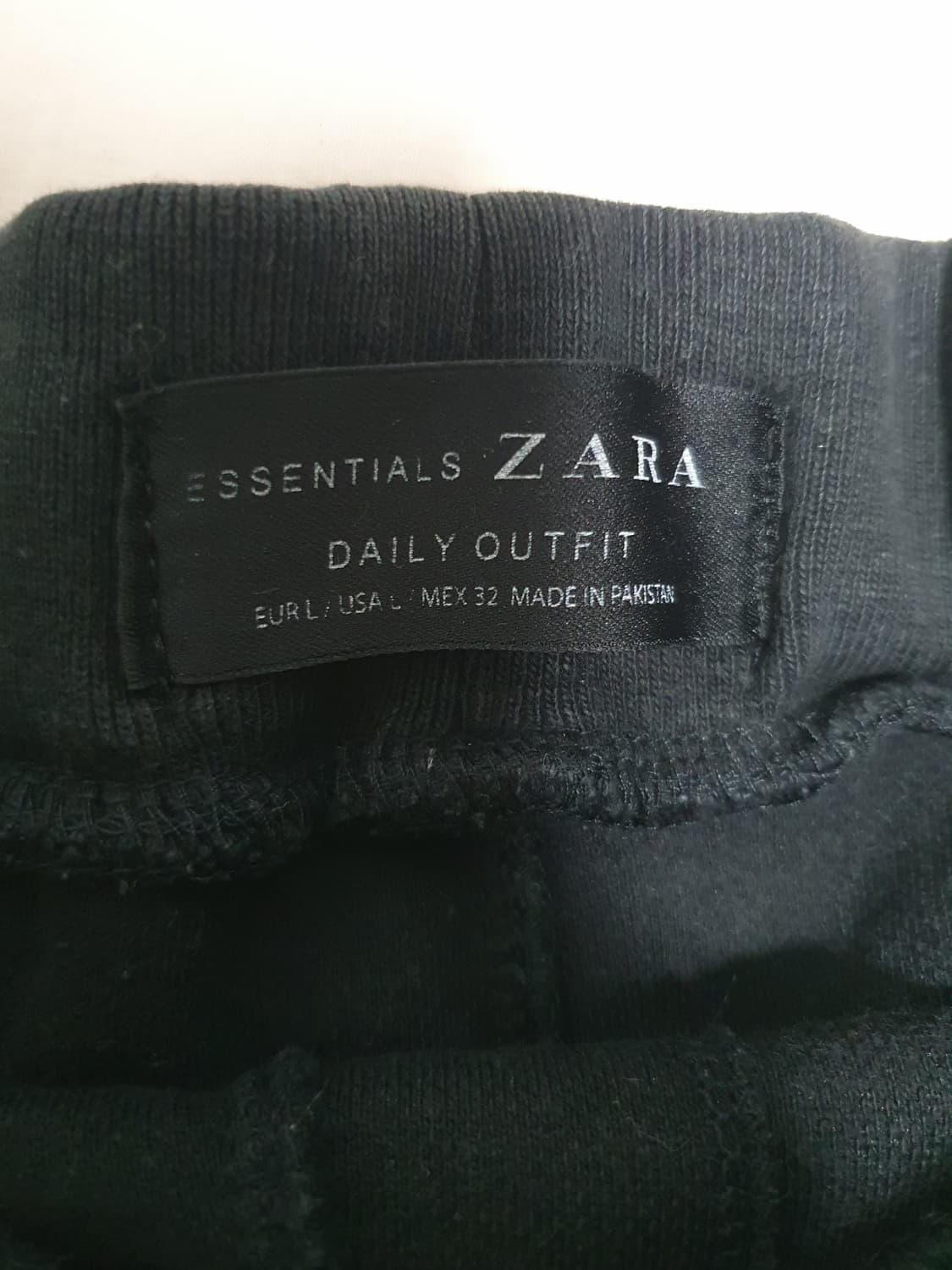 ZARA 자라 조거 면 팬츠)32 상품이미지6