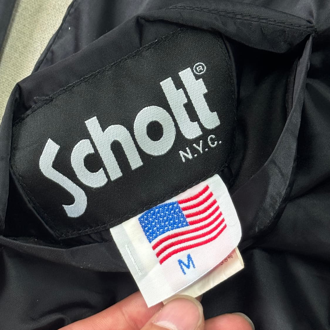 쇼트 Schott 리버시블 코치 자켓 M 상품이미지7