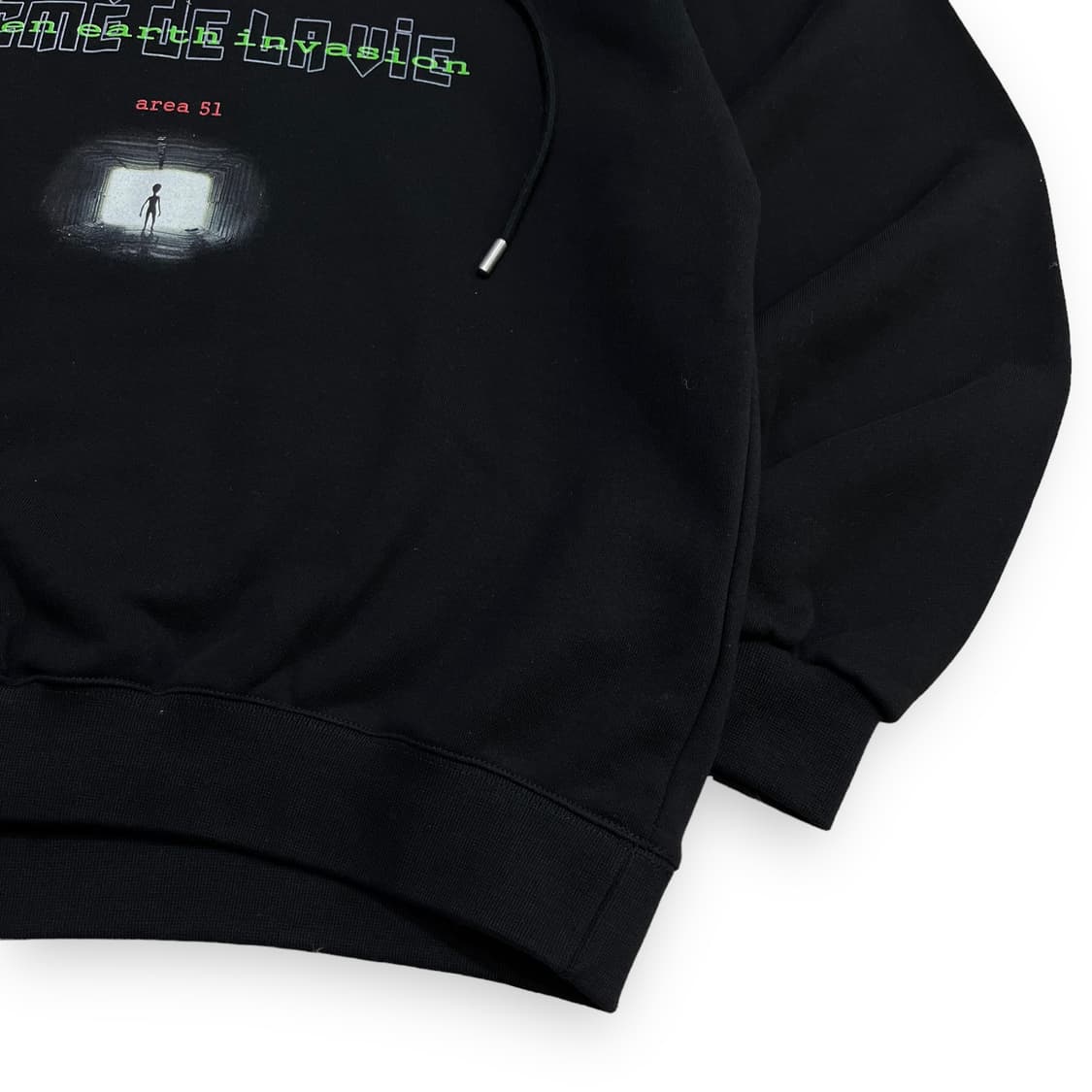 아크메드라비 우주선 블랙 후드 상품이미지3