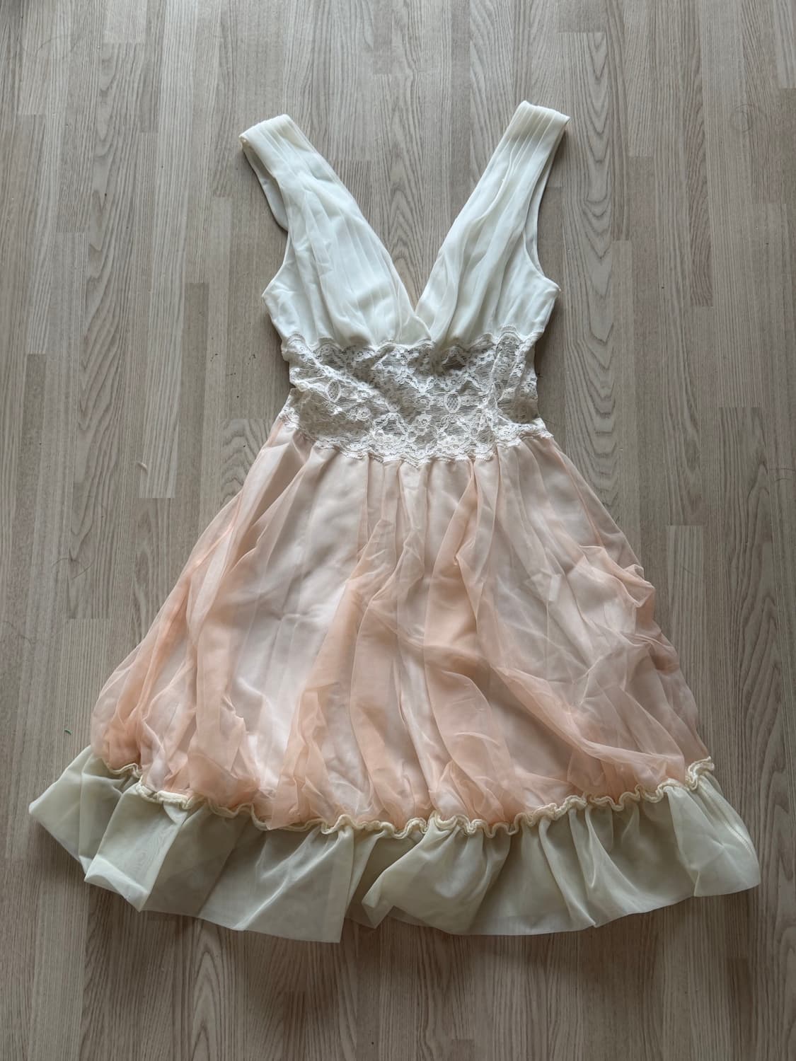 France vintage handmade sheer dreas 상품이미지1