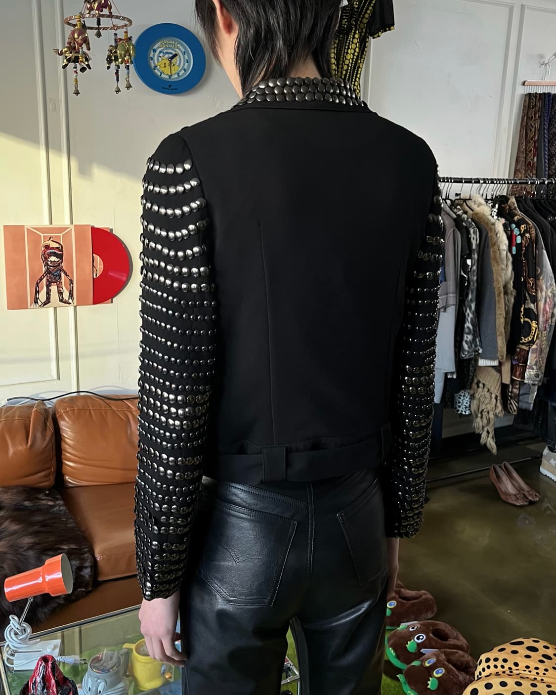 J.S New York V-Kei Full Studs Rider JK 상품이미지4