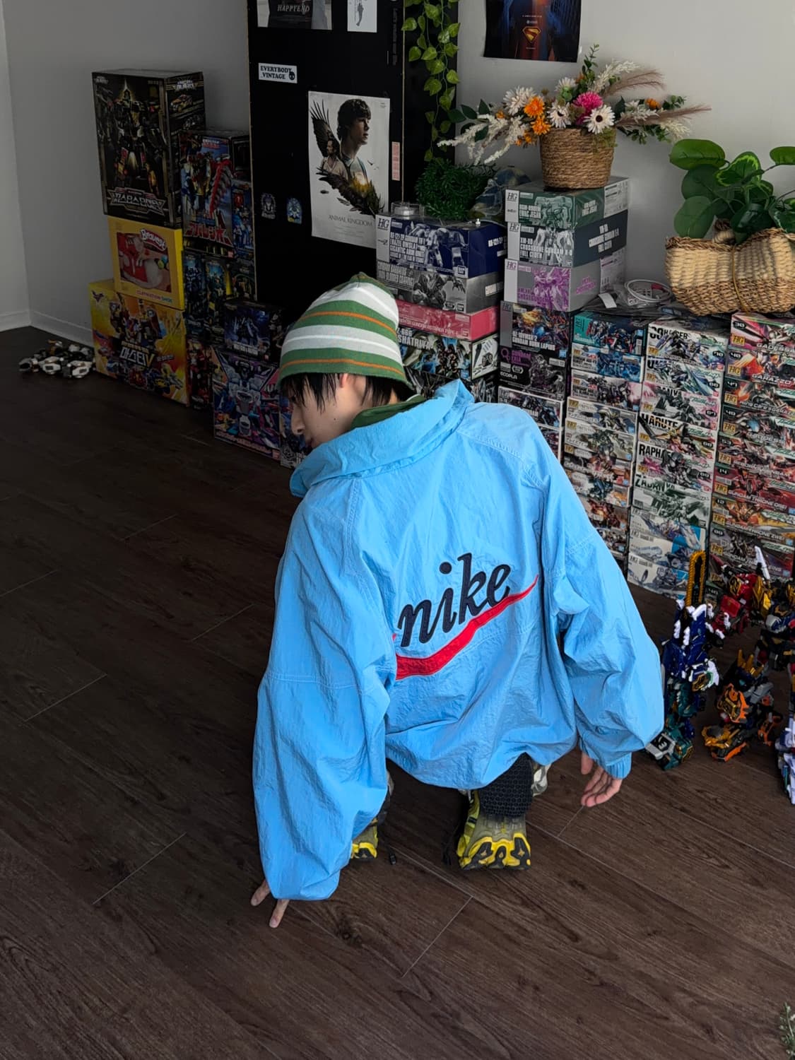 Nike SW5 빅 로고 오버 아노락 상품이미지1