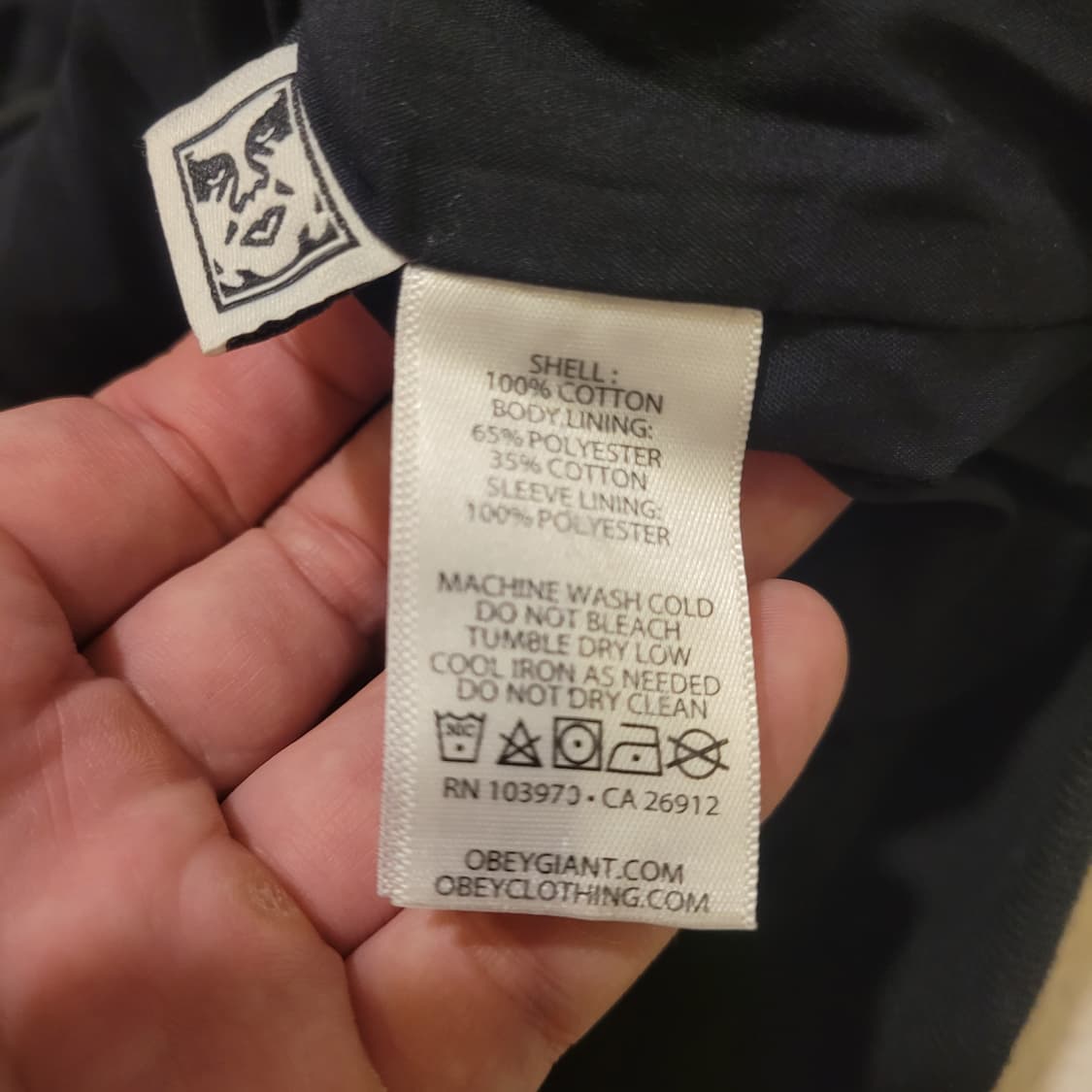 오베이 아이콘 바시티 자켓 M 상품이미지7