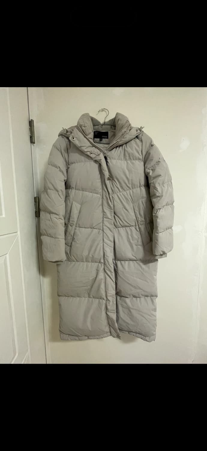 게스 롱패딩 XS (실착용 사이즈 S) 본인54kg 상품이미지1