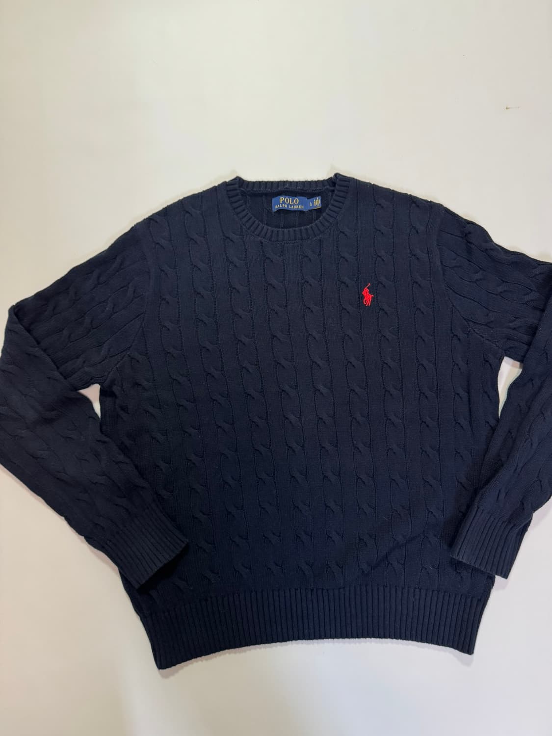 폴로랄프로렌 꽈배기 니트(L사이즈) 상품이미지1