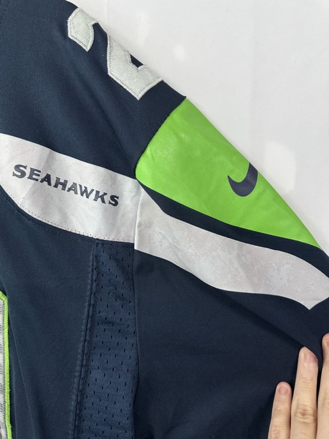 [XL] NIKE 나이키 시애틀시호크스 슈퍼볼패치 NFL풋볼저지 상품이미지5