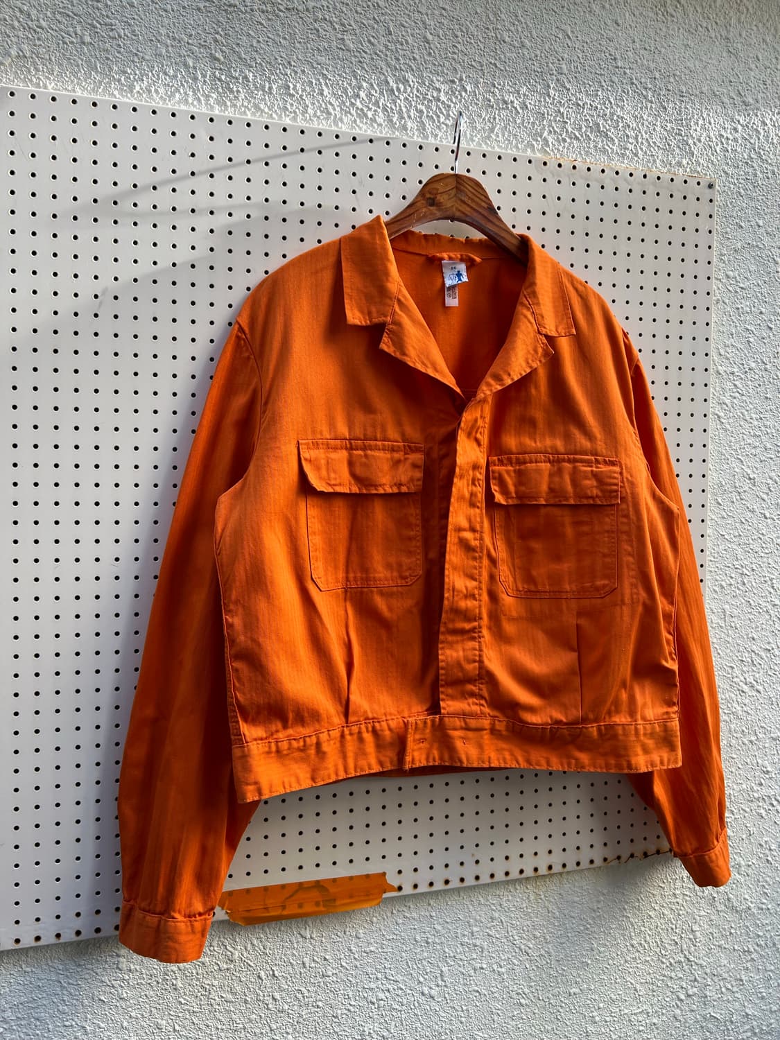 (DEADSTOCK) FRENCH ORANGE 헤링본트윌 프렌치워크자켓 상품이미지3