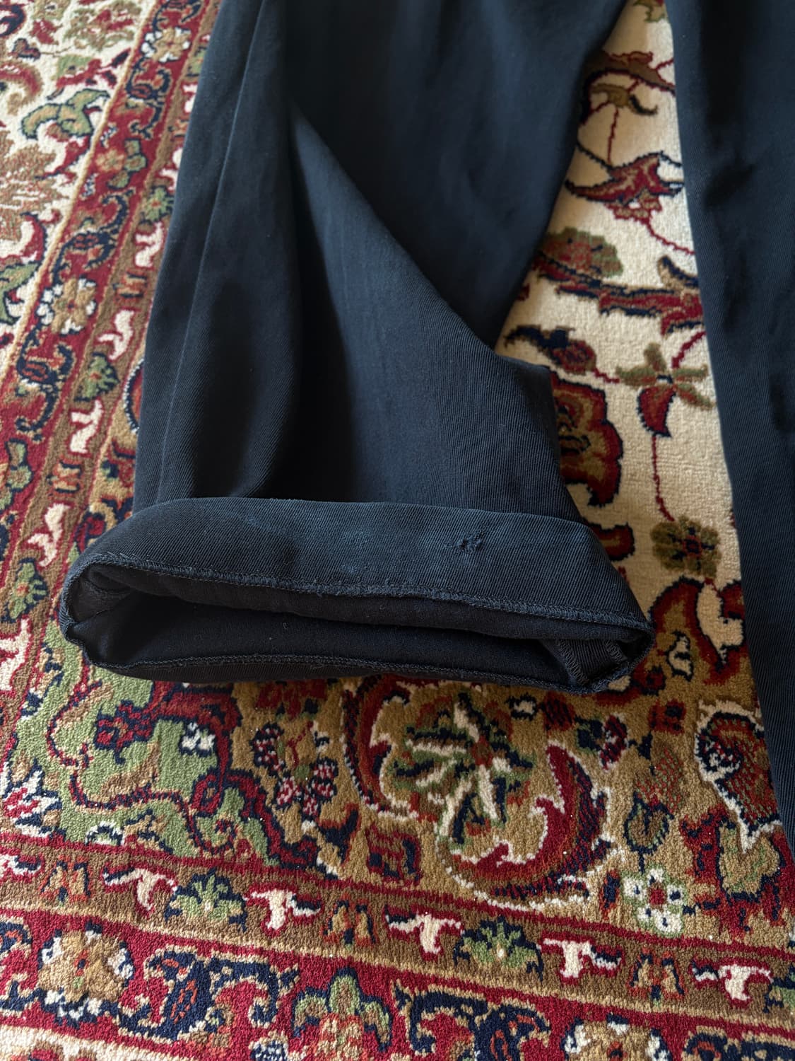 [46]24FW 키코 코스타디노브 녹스 트라우저 레이븐 블랙 상품이미지8