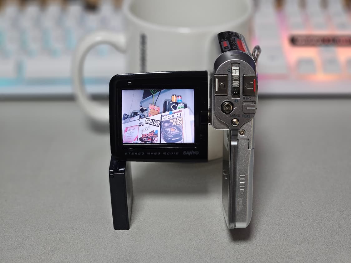 산요 작티 c5 핸디캠 빈티지 디카 캠코더 상품이미지2