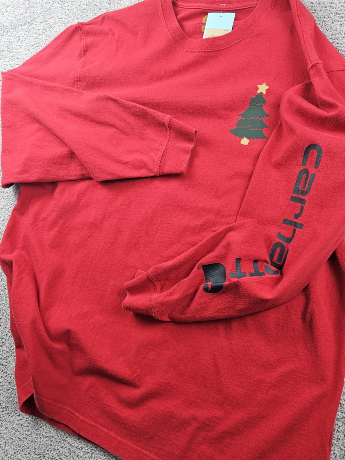 칼하트 크리스마스 트리 그래픽 프린팅 롱슬리브 ( XL ) / 10588 상품이미지8