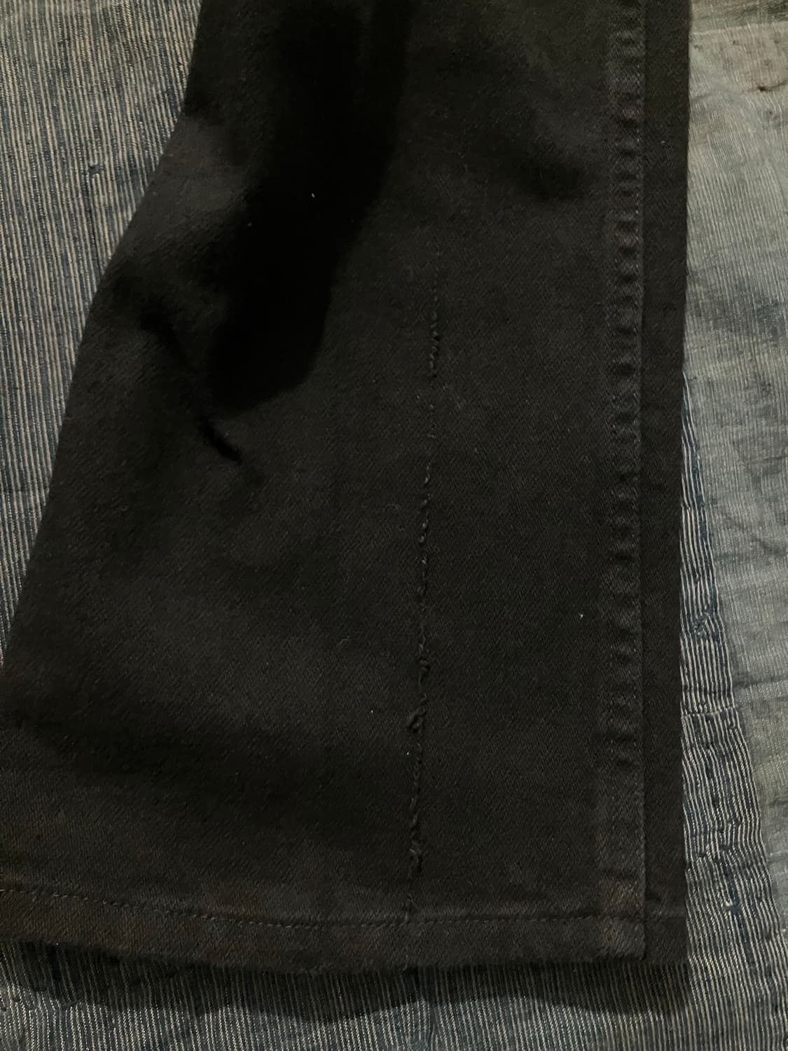 데드스탁 90s USA 빈티지 랭글러 13MWZWK 블랙 데님 팬츠 상품이미지7