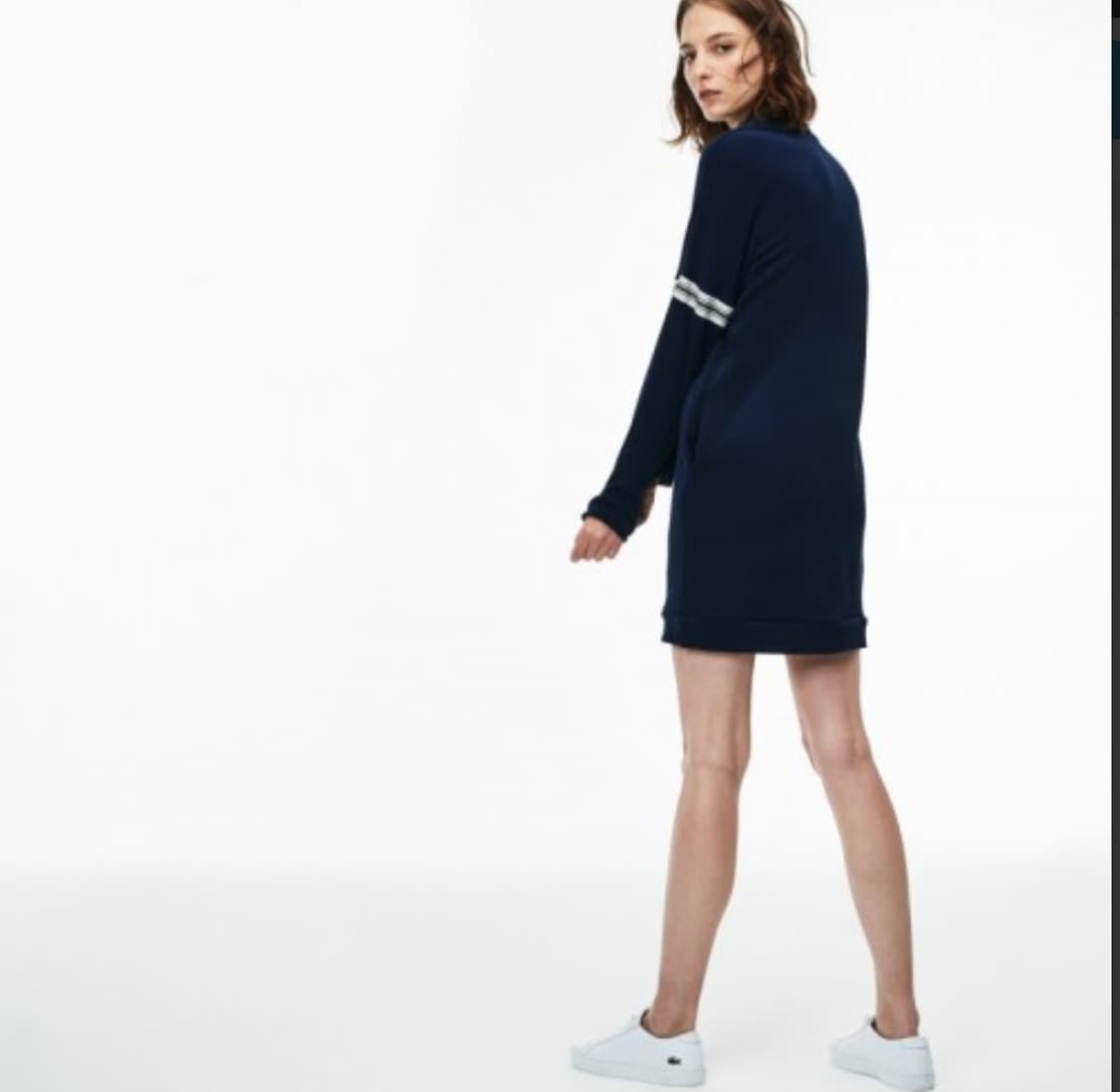 라코스테 여성 롱슬리브 플리스 애슬레저 스웻셔츠 34호 상품이미지3