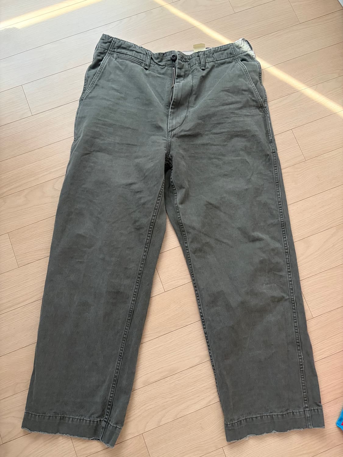 [L, 3] 카키그 크래프트 craft 치노 팬츠 그레이 상품이미지1