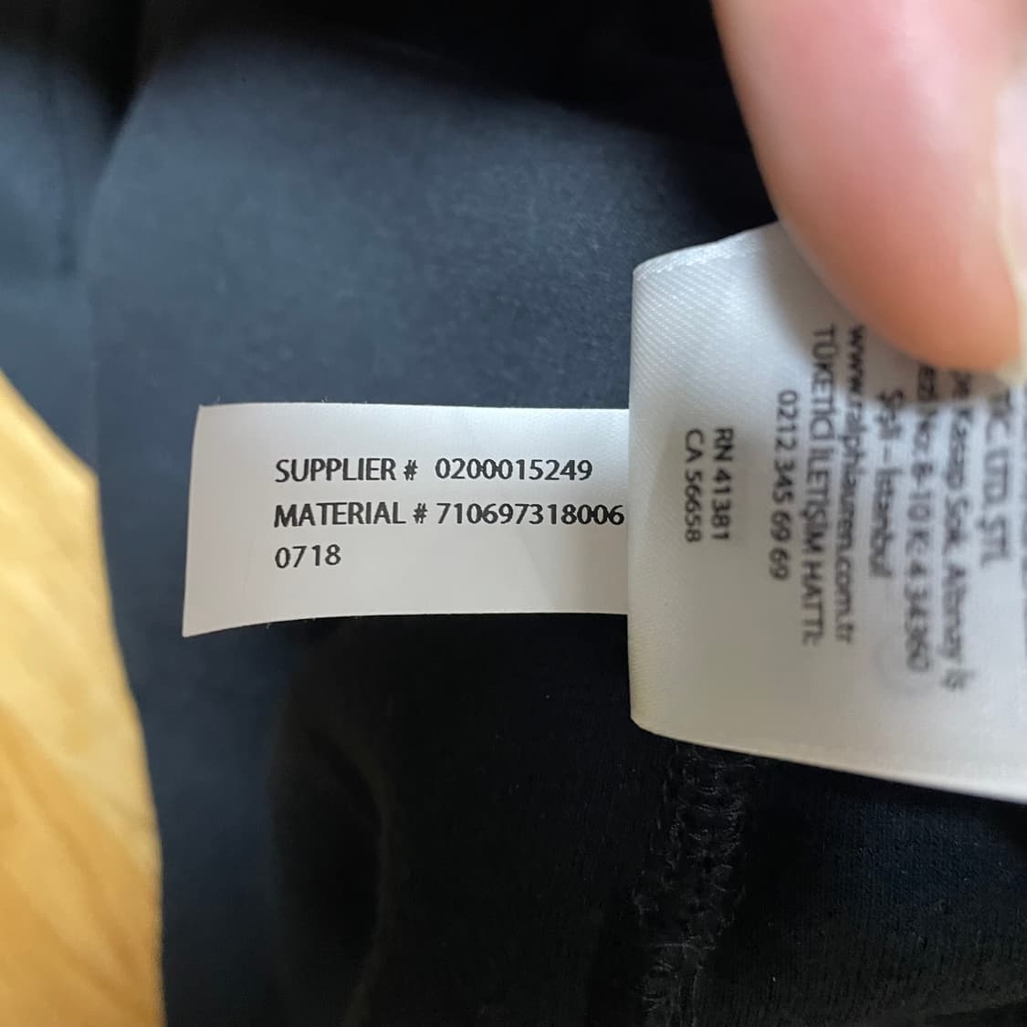 폴로랄프로렌 하프집업 긴팔티 L사이즈 상품이미지8