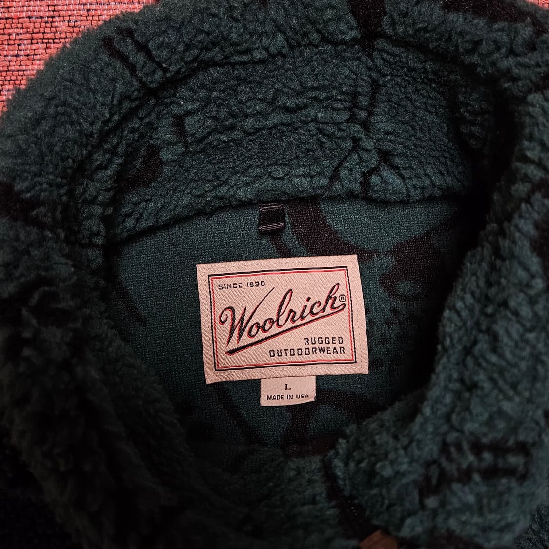 90s 울리치 딥파일 플리스 풀오버 상품이미지4