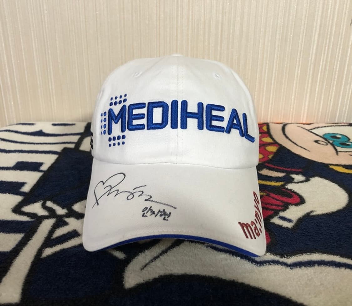 핑골프 메디힐골프단 프로골퍼모자/캡/안지현프로 싸인모자 상품이미지4