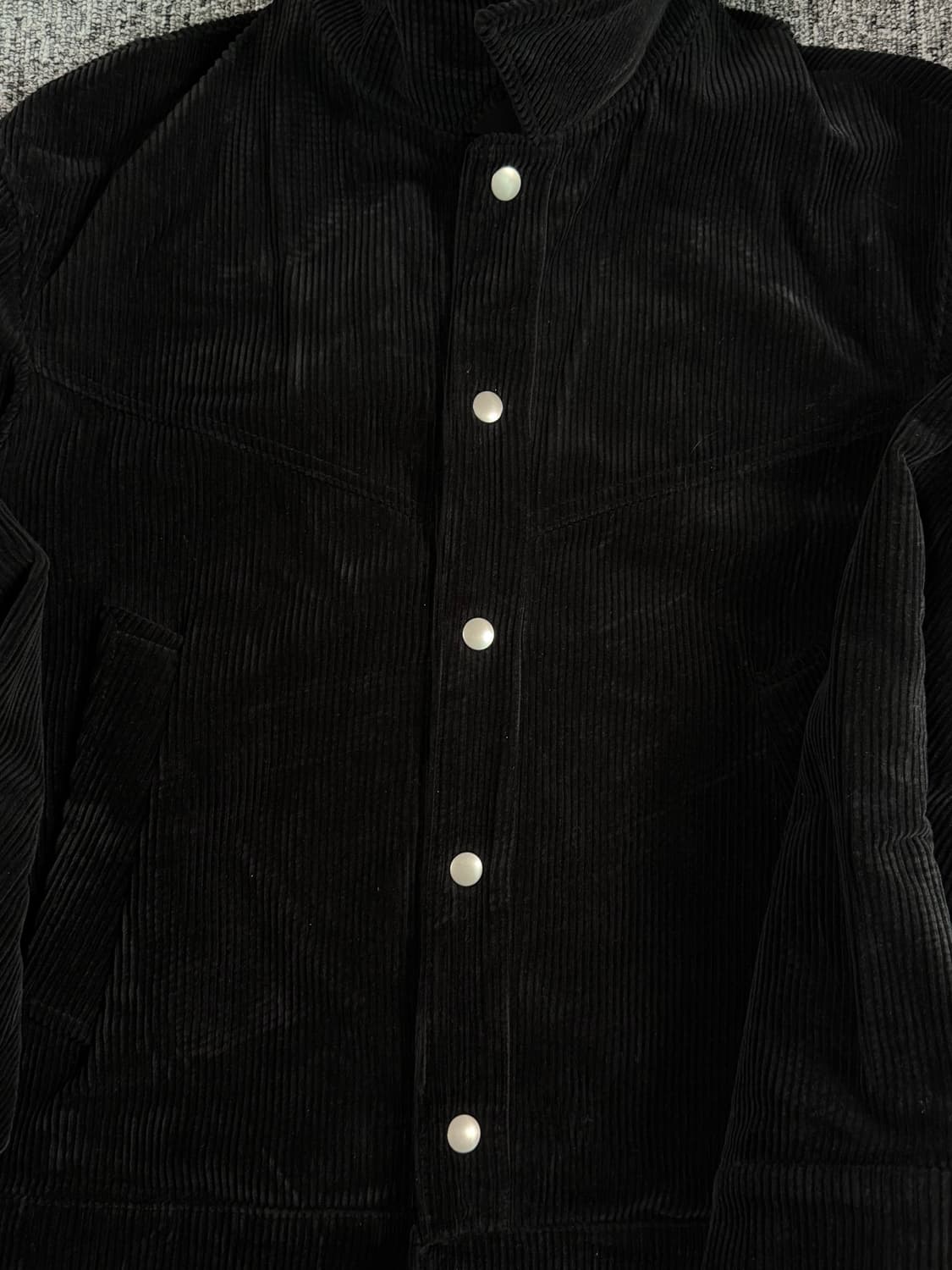아워스코프 코듀로이 자켓 블랙 1사이즈 상품이미지4