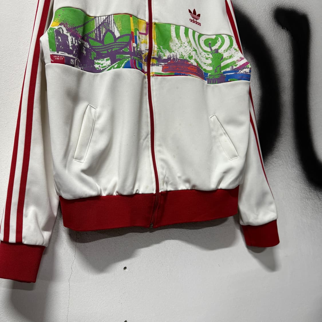 아디다스 00s 파이어버드 뉴욕 집업 져지 자켓 상품이미지5