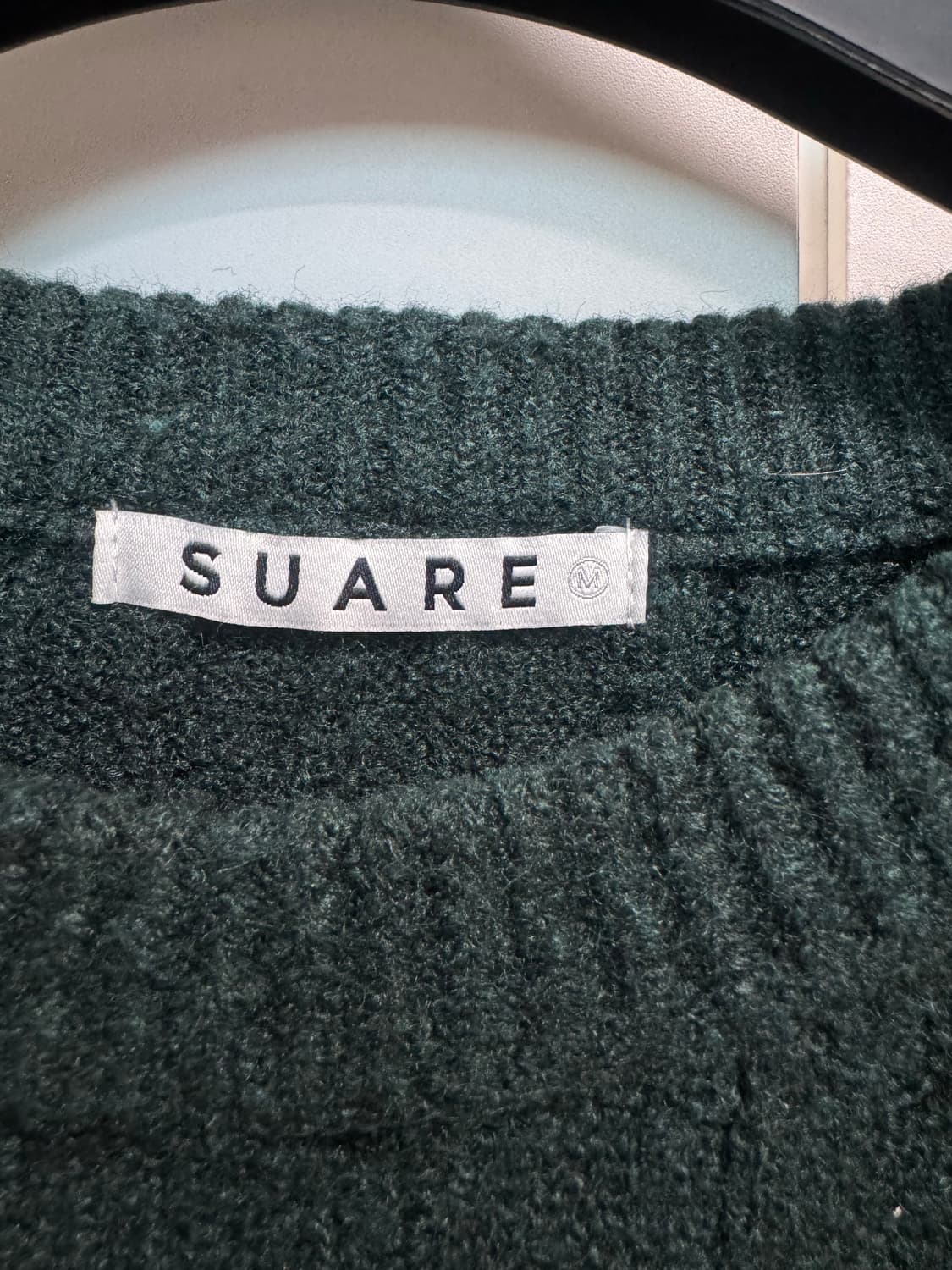 수아레 딥그린 케이블 니트 m 95-100 상품이미지4