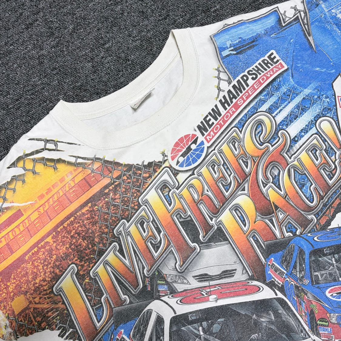 나스카 11s 뉴햄프셔 레이싱 티셔츠 상품이미지3