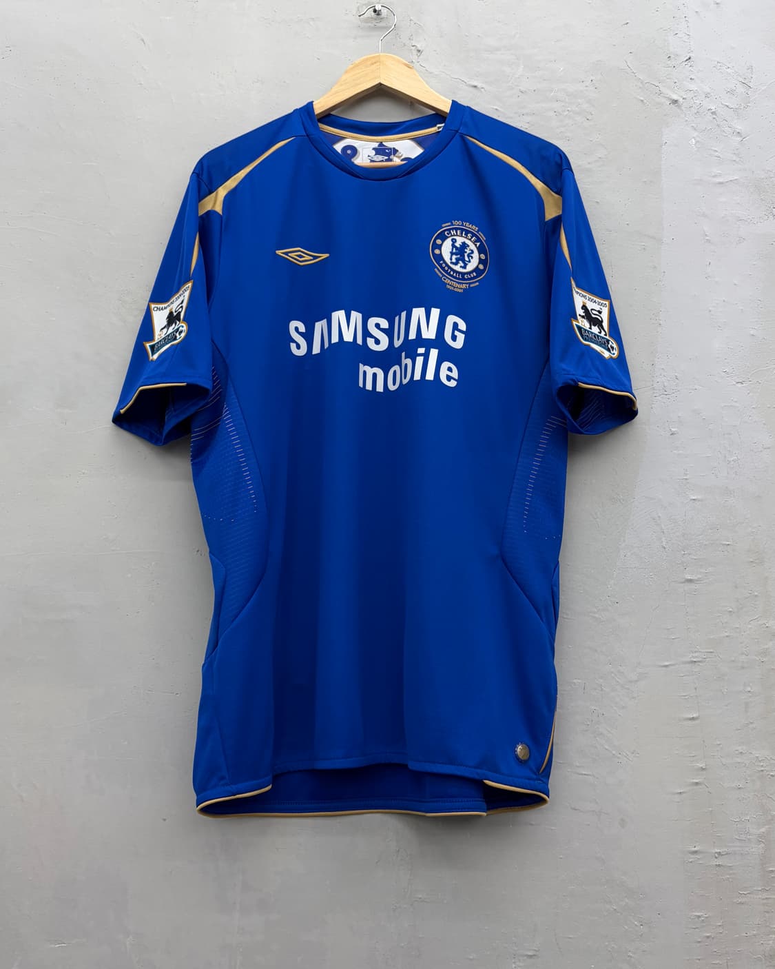 (지급용) 엄브로 05-06 첼시 100주년 홈 리그킷 드록바 상품이미지5