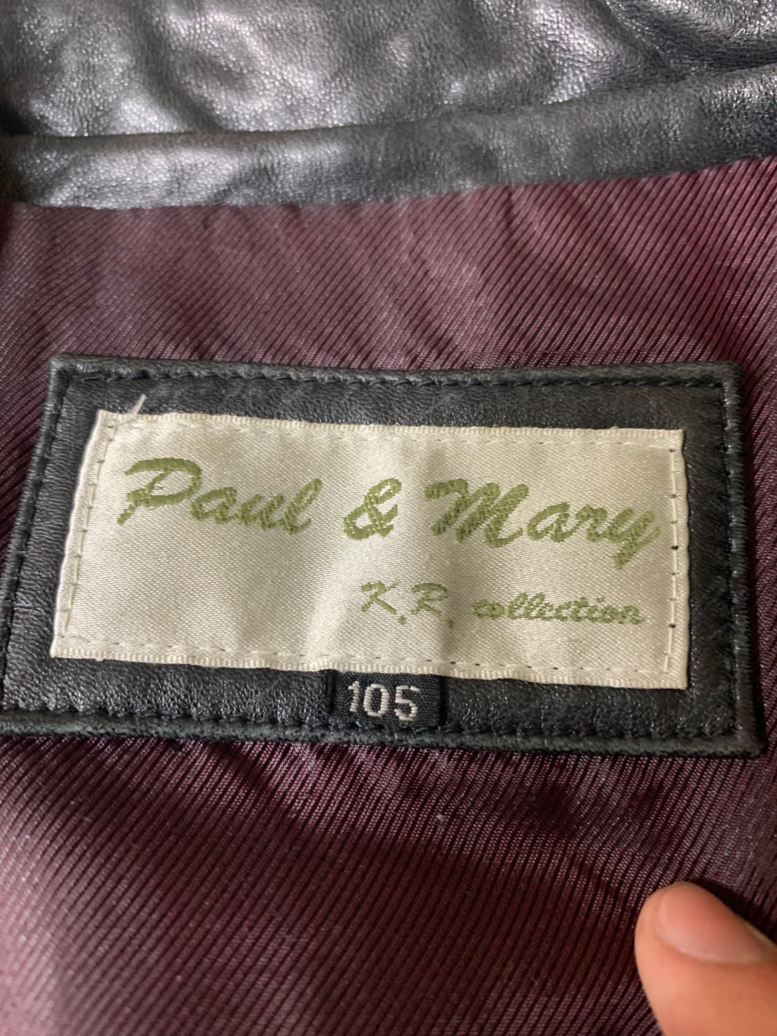 90s 양가죽 봄버자켓 상품이미지2