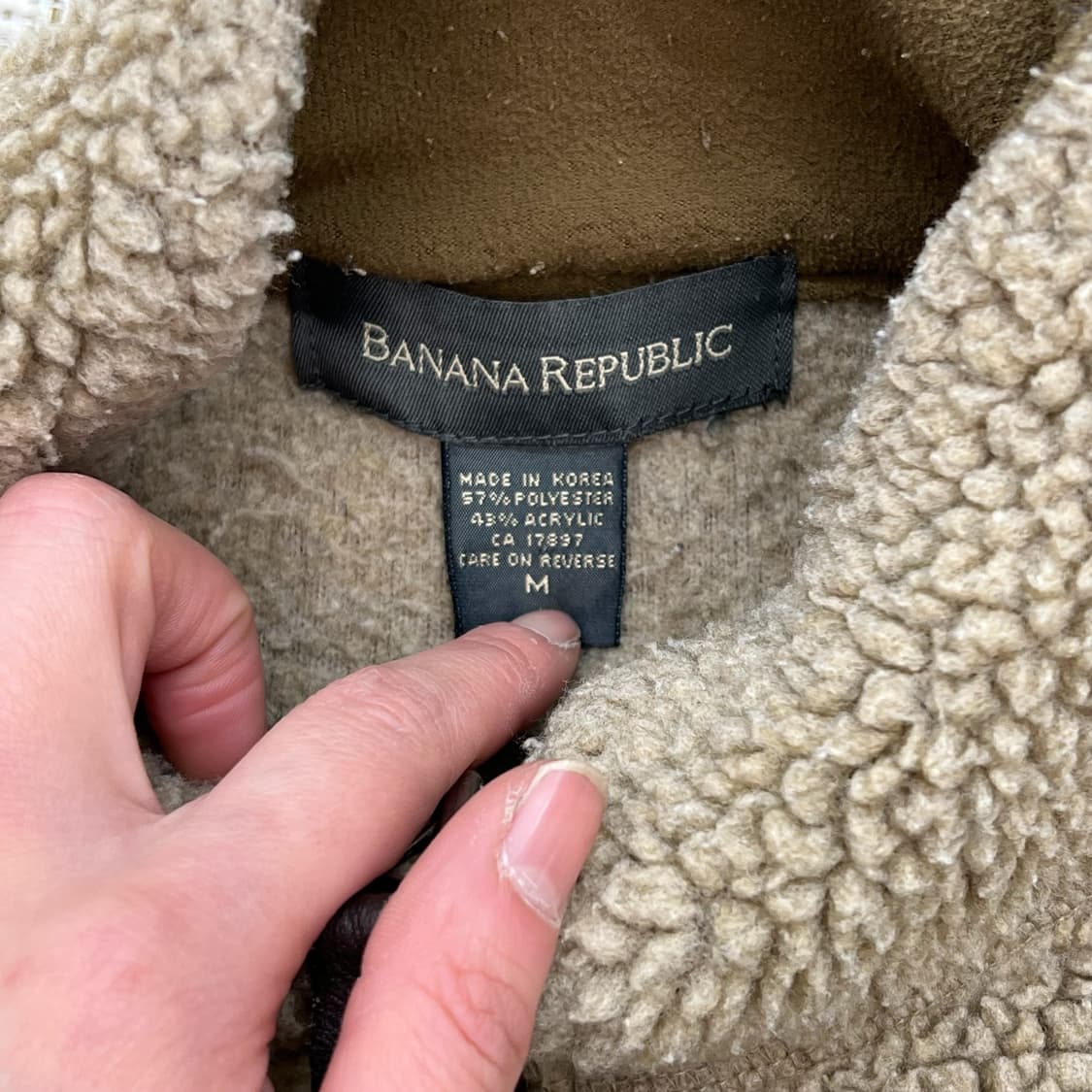 바나나리퍼블릭 하프집업 플리스 r2027 상품이미지5