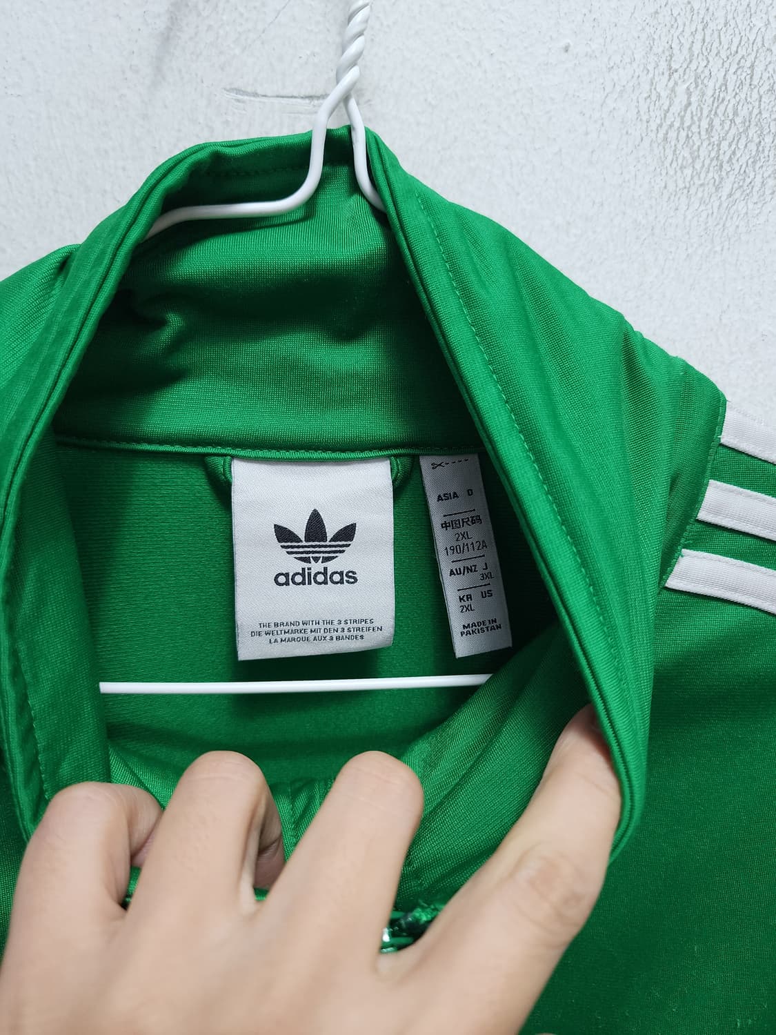 아디다스 파이어버드 삼선 트랙탑 2XL 상품이미지4