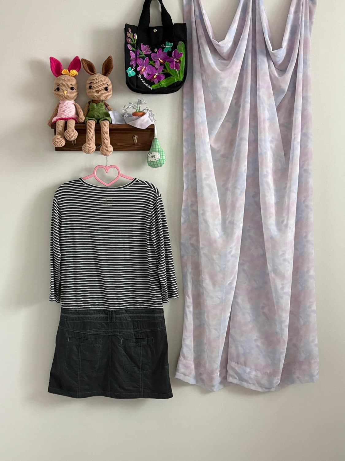 단가라 원피스 상품이미지3