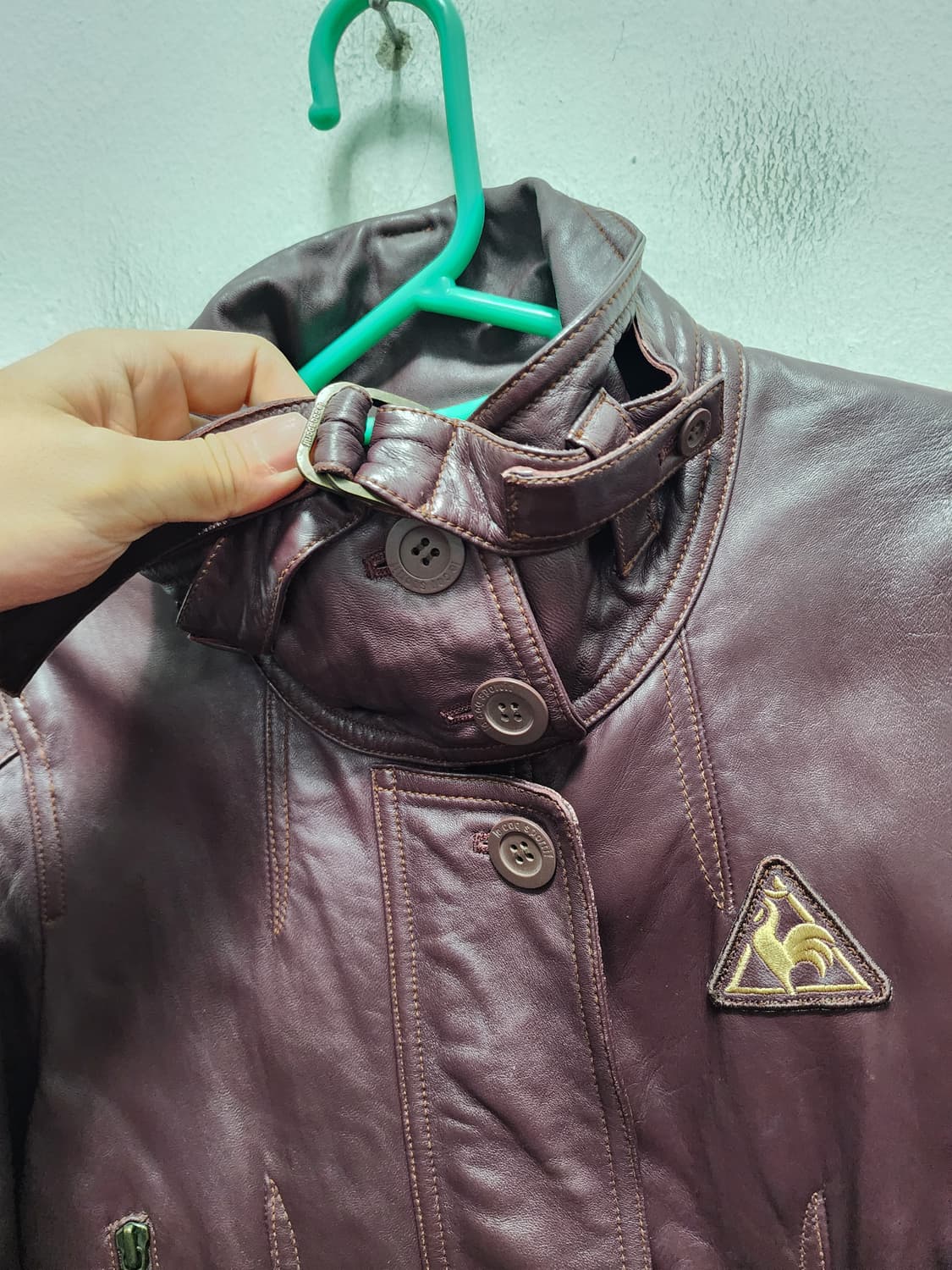 르꼬끄 00s Y2K 양가죽 크롭자켓 상품이미지3