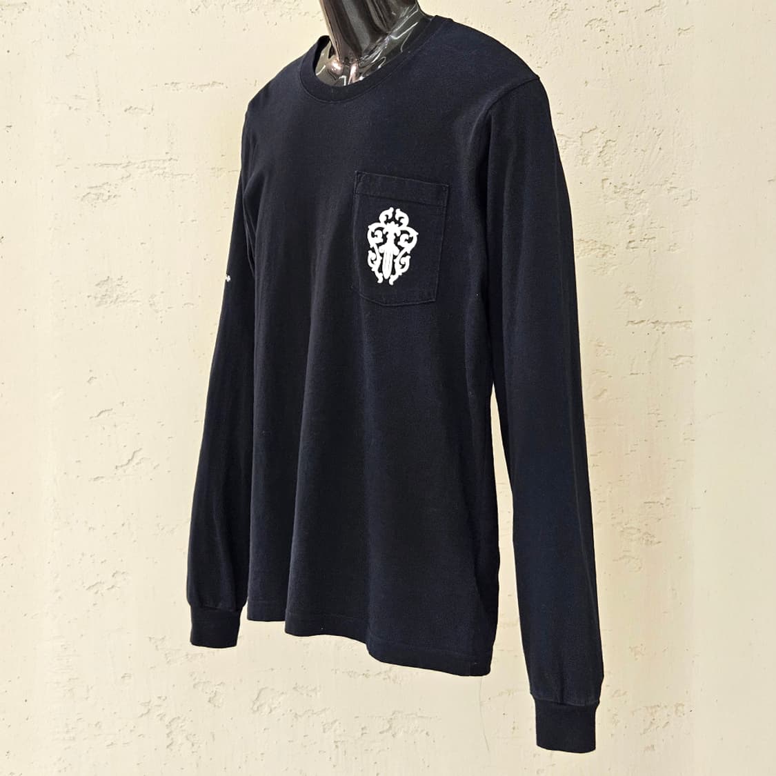 [M] 크롬하츠 바인대거 롱슬리브 블랙 B1213C130 상품이미지3