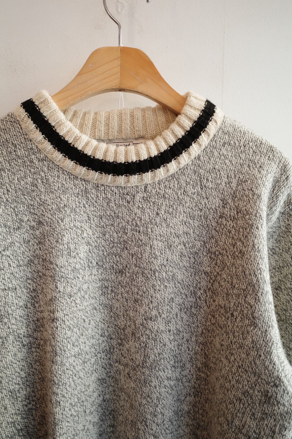 Japan brand 멜란지 울 니트 (MADE IN CANADA) 상품이미지2