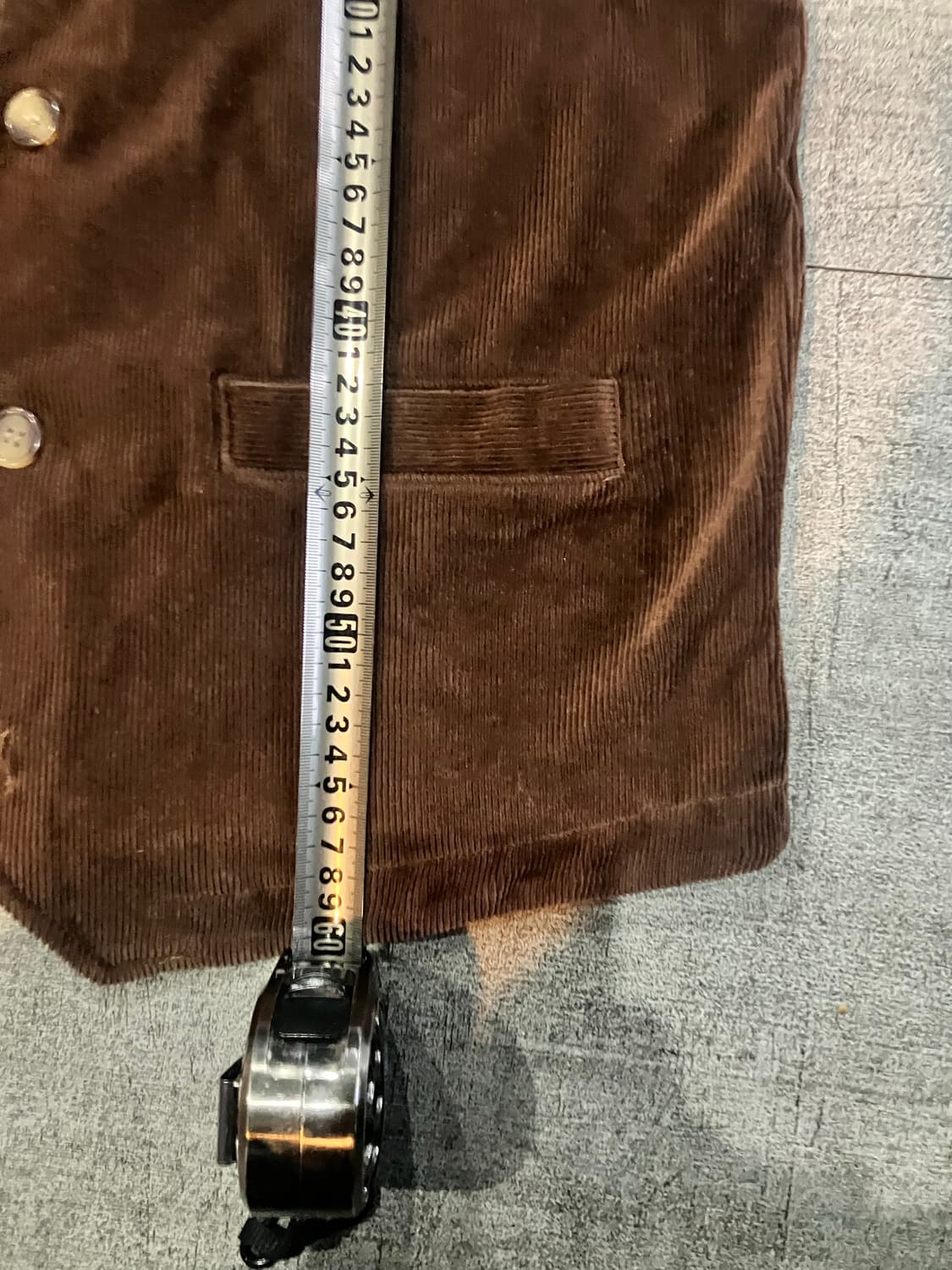 일본빈티지 Ivybrothere 핀터깔y2k 아메카지 코듀로이 베스트조끼 상품이미지3