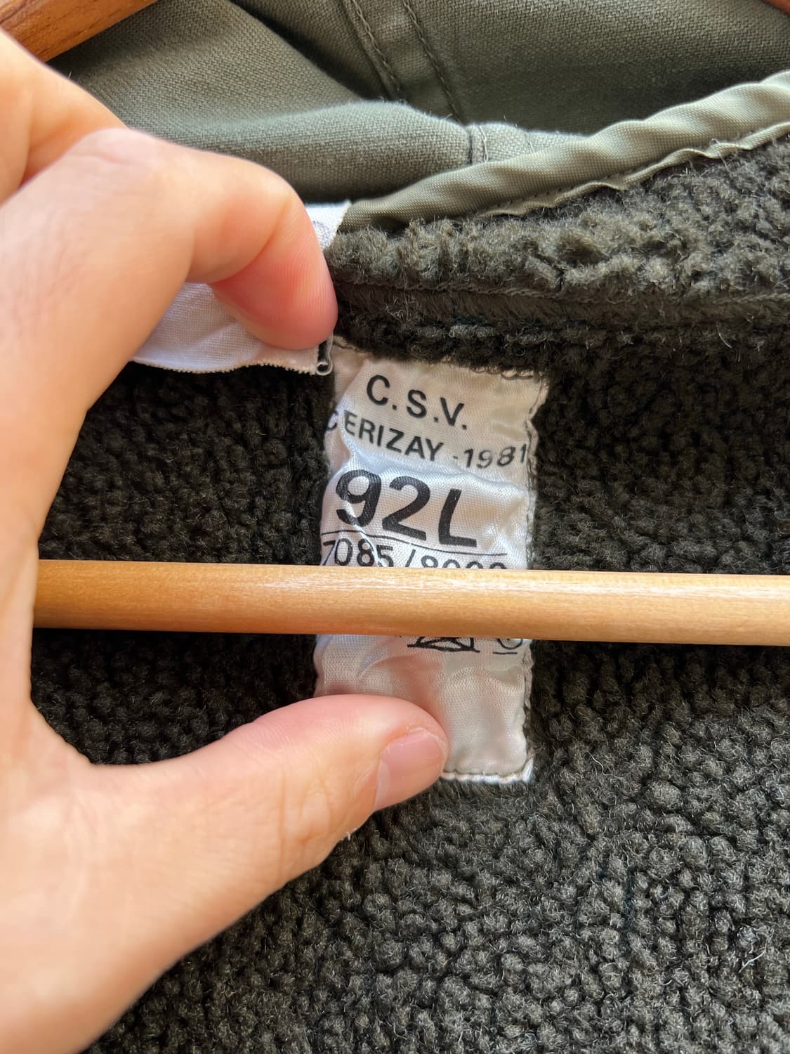 70s FRENCH ARMY M-64 오리지널 개파카 모즈파카 상품이미지10