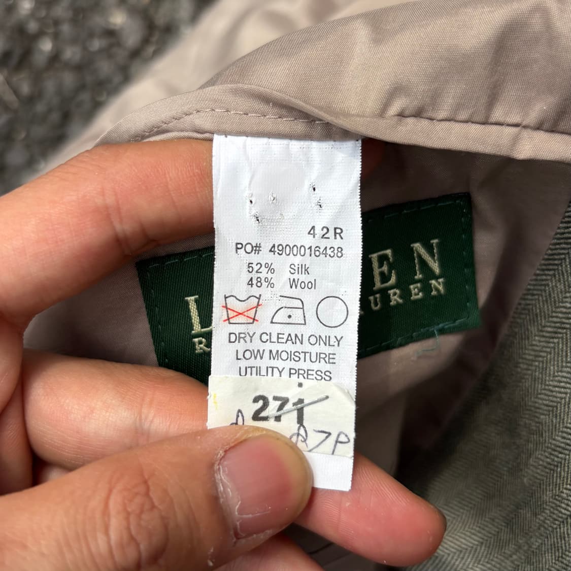 폴로 랄프로렌 투버튼 클래식 블레이져 자켓 상품이미지7