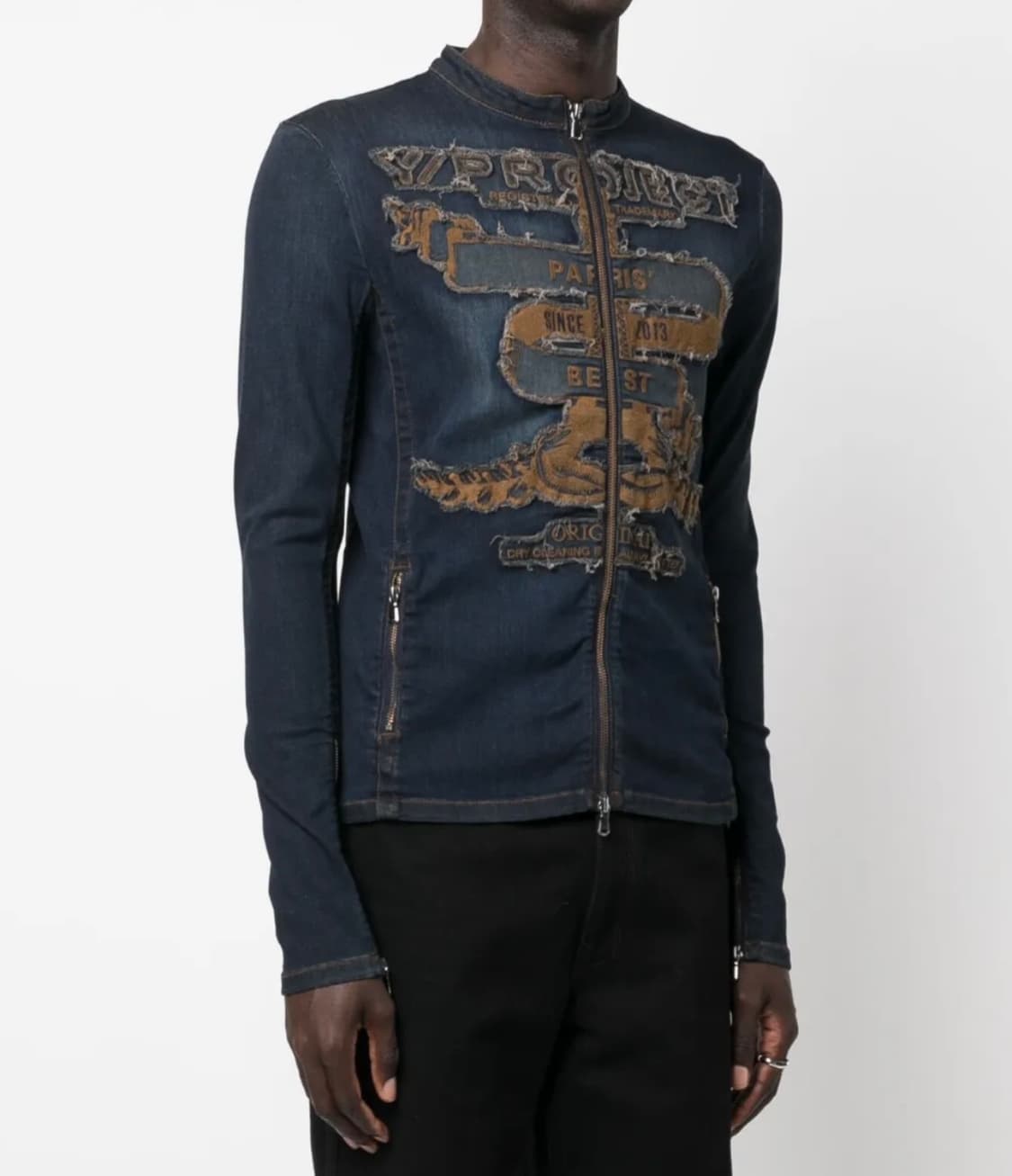 Y/PROJECT 파리 데님 자켓 판매 상품이미지1