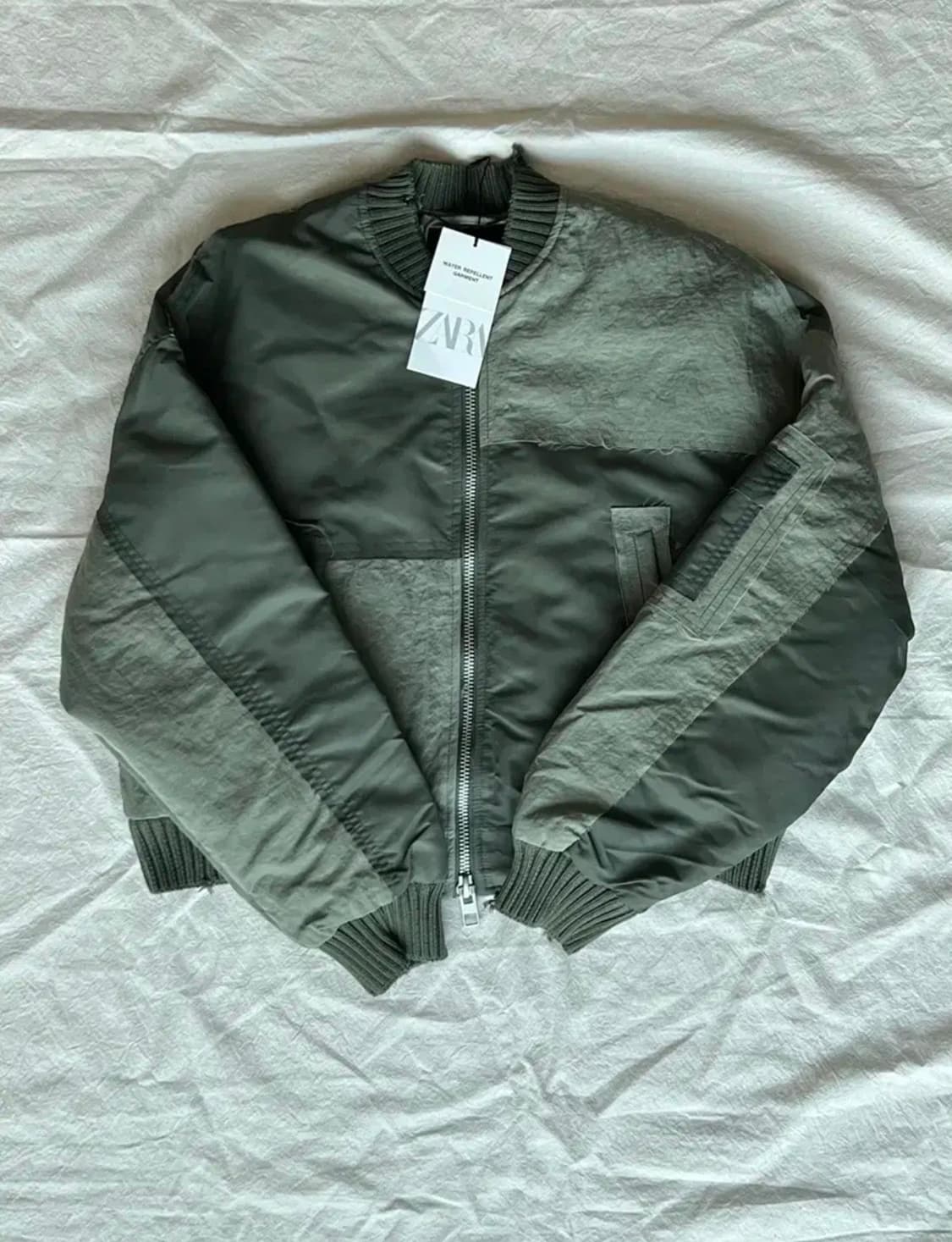 자라(ZARA)/패치워크봄버재킷/xs 상품이미지2