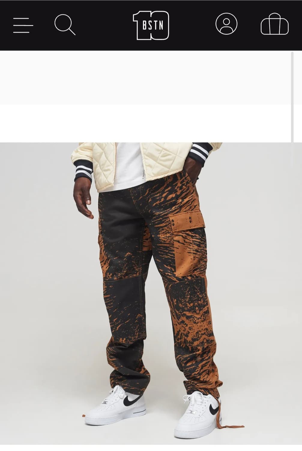 patta 파타 워터 카모 카고 팬츠 상품이미지5