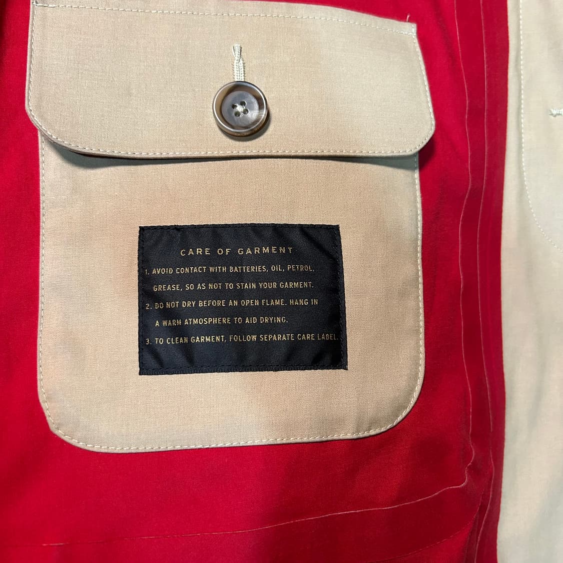 [L] 00s 폴로 랄프로렌 심실링 레인 필드코트 상품이미지8