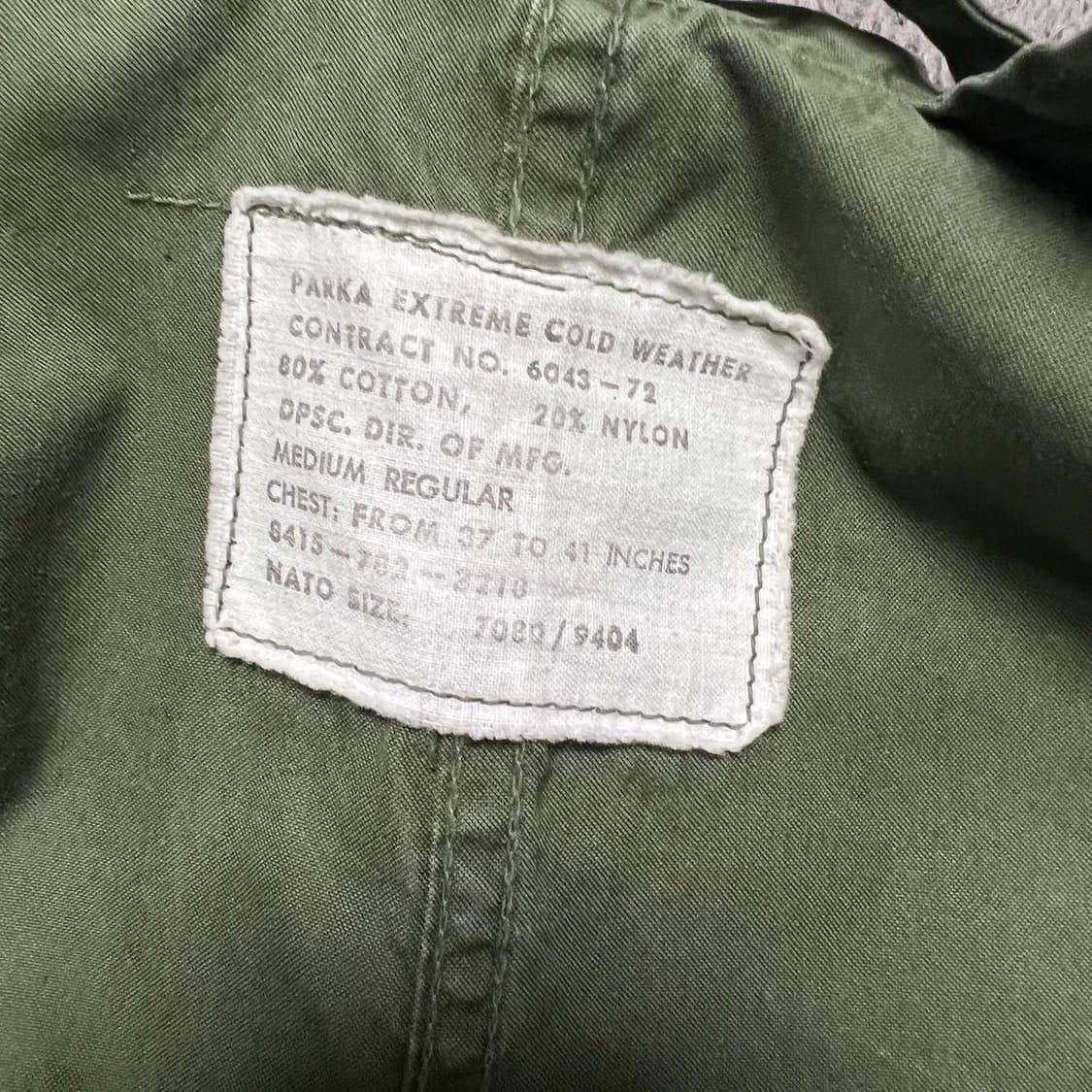 70’s M65 피쉬테일 파카 상품이미지9