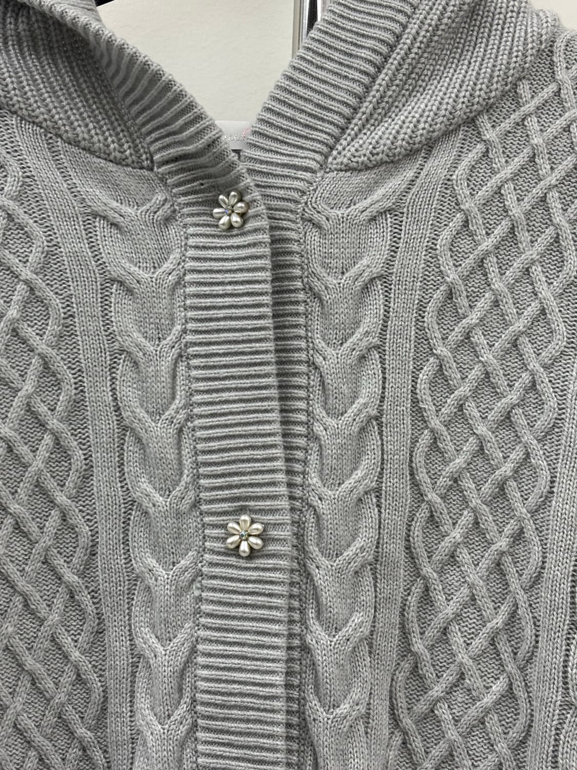 빈티지 니트 가디건 원피스 상품이미지7